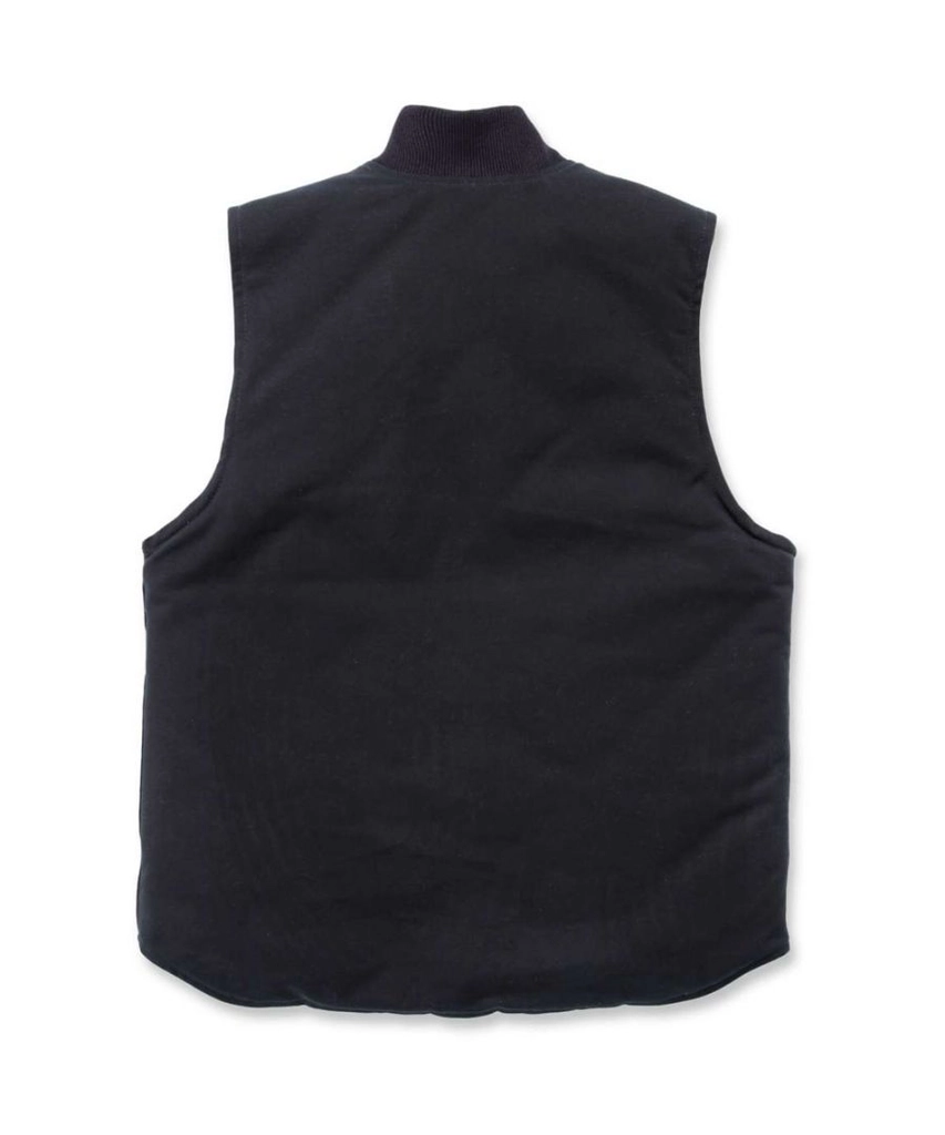 Carhartt WIP Mens Arctic Insulated Nylon Lined Duck Shell Vest Jacket - Black - Size 3XL